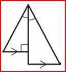 Which two triangles could you prove similar by aa ∼?