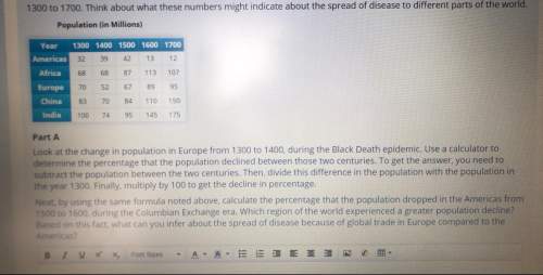 Which region of the world experienced a greater population decline? based on this fact, what can yo