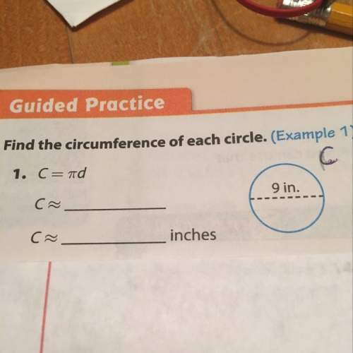 Find the circumference of each circle