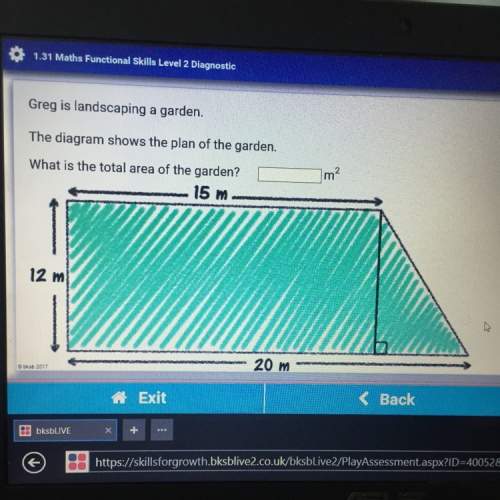 What is the total area of the garden?