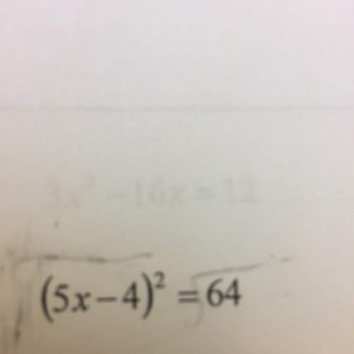 Solve completely by using the square root property