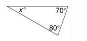 Brainliest if right!  the measure of angle x is what degrees.