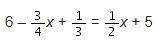 Will mark !  which number can each term of the equation be multiplied by to eliminate the frac