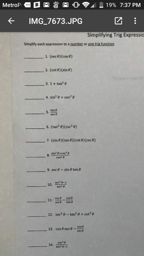 Can you solve these problem and show work for each one of these .