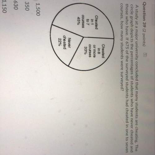 Astudy at a major university concluded that many students are cheating.