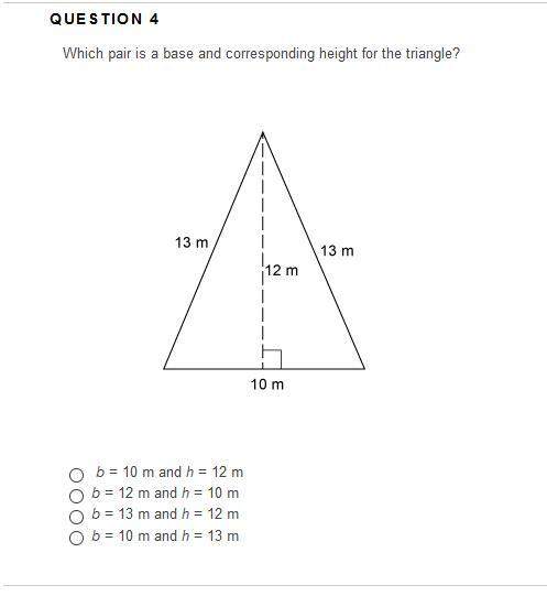 Will give is it a b c or d. (note this is finding area of a triangle so yeah)
