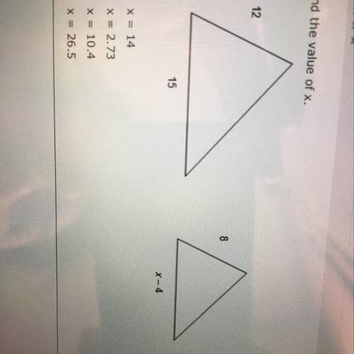 Find the value of x how do you do this . pls