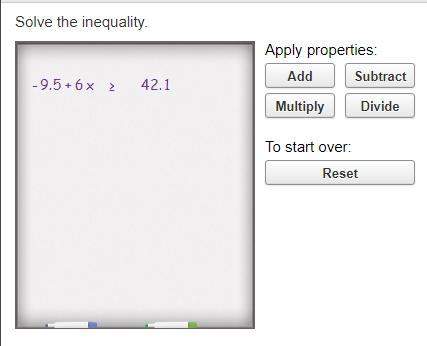 What are the steps to solve this inequality?