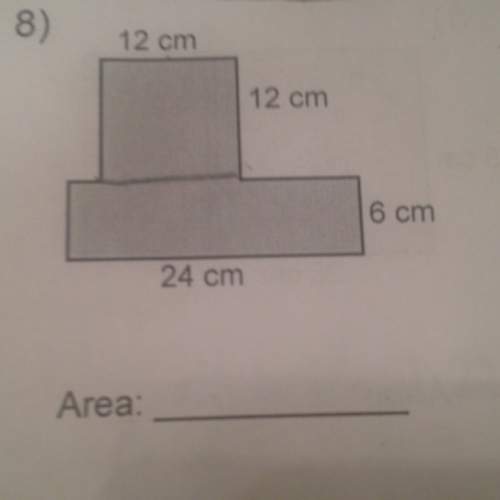 Some one can me and tell me the answer and tell me how do you get the answer step by step of area