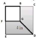 Iam utterly confused *20 points abgf is a square with half the perimeter of square acde.