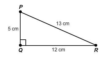 What is measure of angle r? enter your answer as a decimal in the box. round only your f