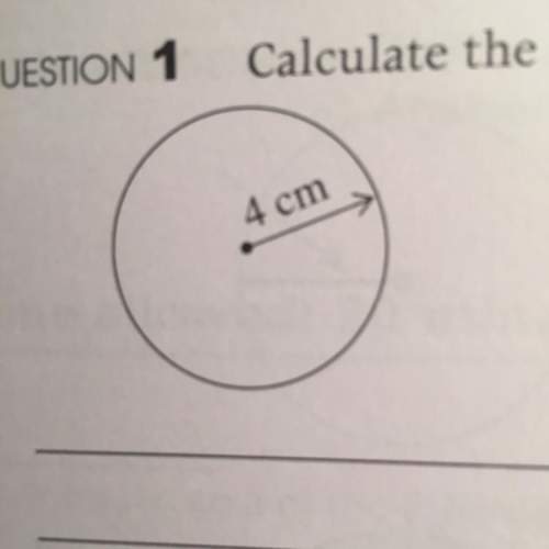 Calculate the circumference of the following circles correct to one decimal place