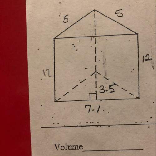 Find the volume and surface area of the geometric figure. - you : )