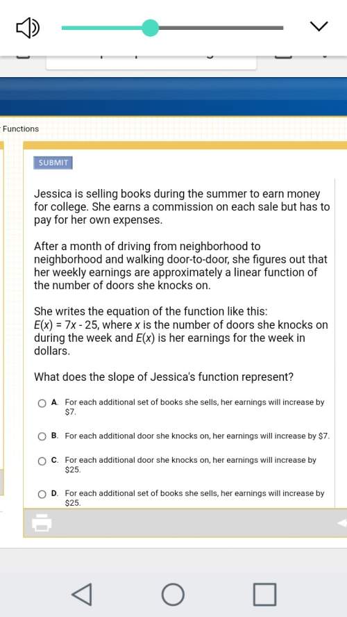 Jessica is selling books during the summer, can someone out