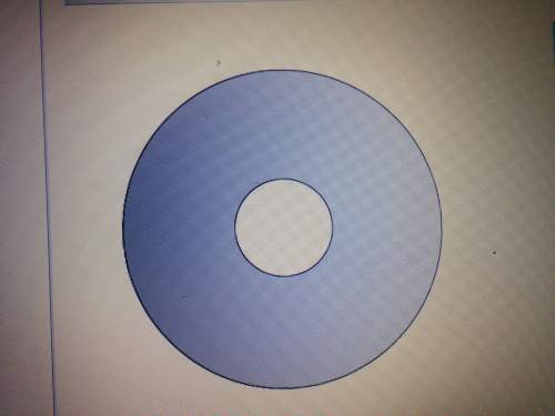 Need hurry. the diameter of the larger circle is 12.5 cm. the diameter of the smaller circle is 3.