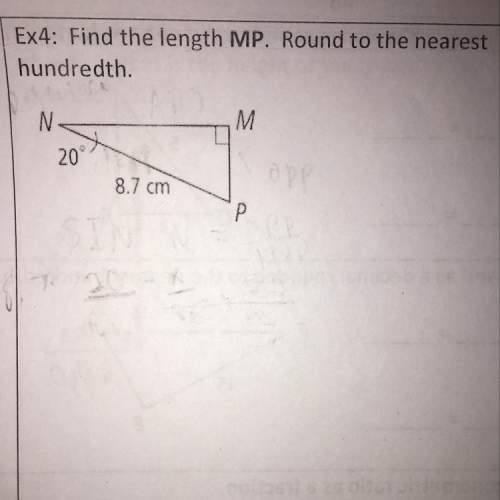 Find the length of mp. round to the nearest hundredth.