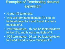 Can you terminate 1/10