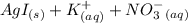 AgI_{(s)} + K^{+}_{(aq)} + NO_{3}^{-}_{(aq)}