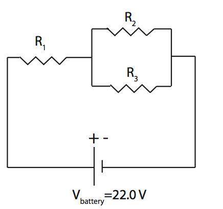 What would the voltages across each of the resistors in the preceding circuit be if a wire were plac