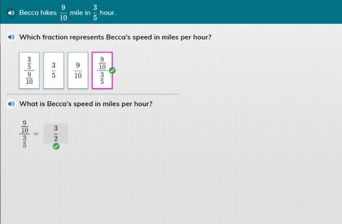 3
What is Becca's speed in miles per hour?