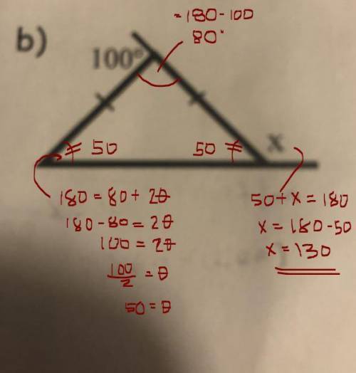 Find the exterior angle