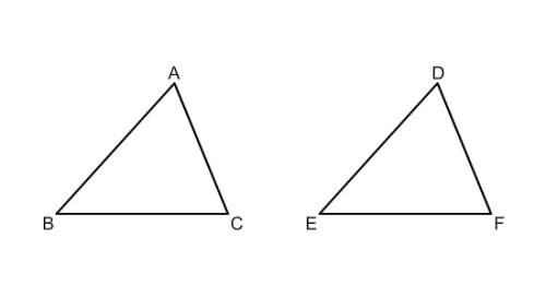 If ∠a is congruent to ∠d and ∠c is congruent to ∠f, which additional statement does not allow you to