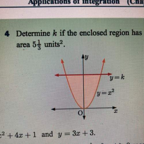 I’m not sure how to use integration to solve this question (4)