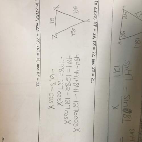 It's the one about triangle xyz. ignore my work. i have to find all of the angles.