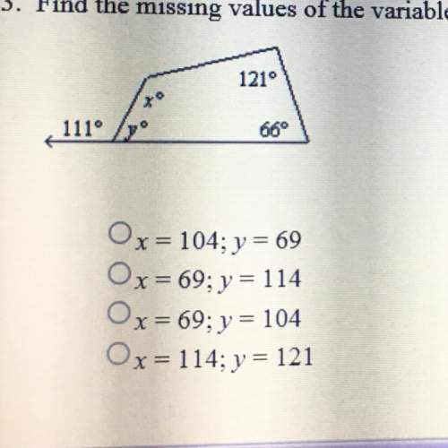 Find the missing values of the variables. the diagram is not drawn to scale. i need answer !