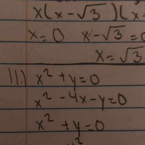 How do i solve the system of equations x^2 +y=0 and x^2+y=0? i have to use substitution