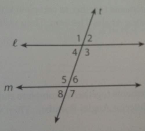 What must be true about angle 6 and angle 3 for the lines to be parallel? name the postulate or the