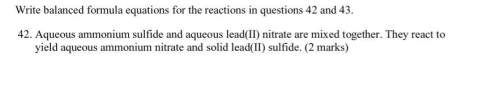 Write balanced equations for these reactions! will give brainliest! 50 points