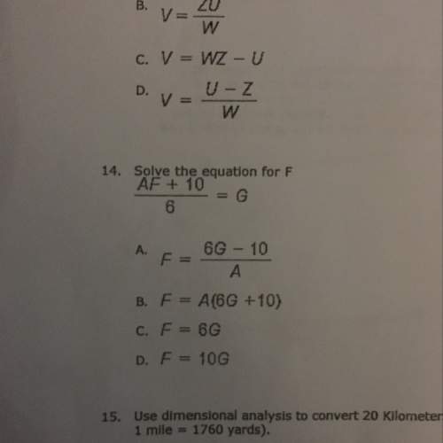 Can someone me solve 14 step by step like how to figure out the answer, the answer is a i just don'