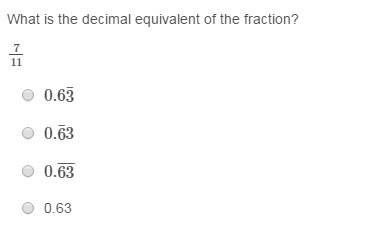 What is the decimal equivalent of the fraction?  it doesnt really have to be an answer i