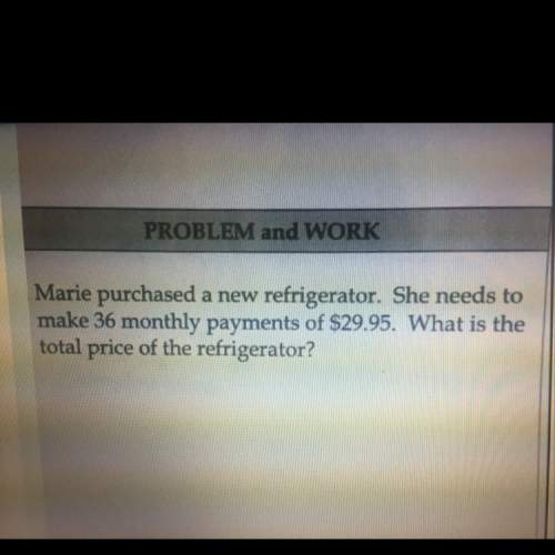 What’s the answer to this math question?