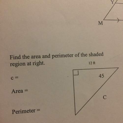 With finding the area and perimeter
