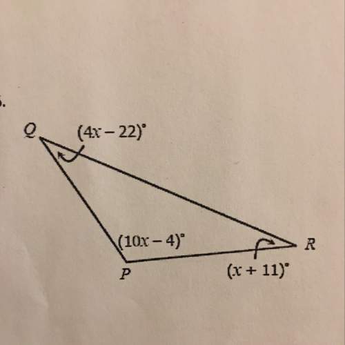 How do you solve for x, then find each angle measure?