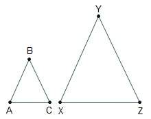 Which would prove that △abc ~ △xyz? check all that apply. ba/xy=bc/yz=ac/xz