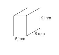 What is the lateral area of the prism?