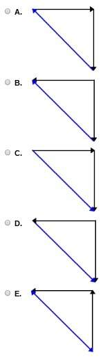 What is the resultant of the two vectors shown?