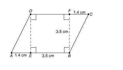 Free ! what is the area of this parallelogram? figure each one out.1