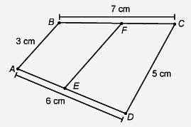 Abcd is a trapezoid. point e is the midpoint of ad and point f is the midpoint of b. wha