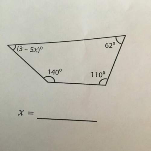 Find the value of x in each quadrilateral.