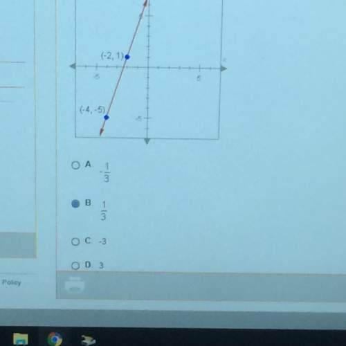 What is the slope of the line shown below  (check the pictures)