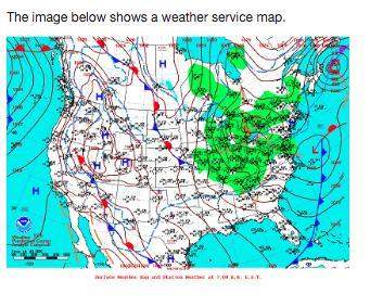 Which details best describe this map? check all that apply. - shows isobars