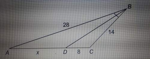 Which proportion can be used to find the value of xa. 28/x = 8/14b. 28/x = 14/8