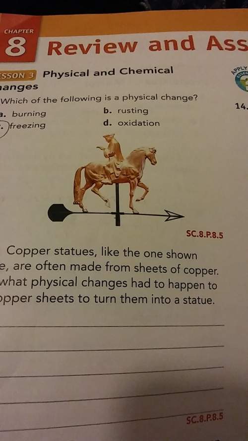 Copper statues are often made from sheets of copper what physical changes had to happen to the coppe