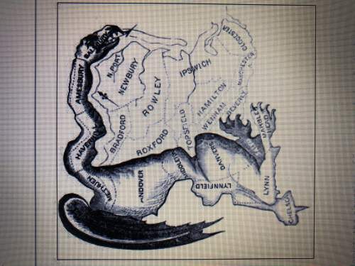 This editorial cartoon from 1812 despite the situation of “gerrymandering,” which is a. attemp
