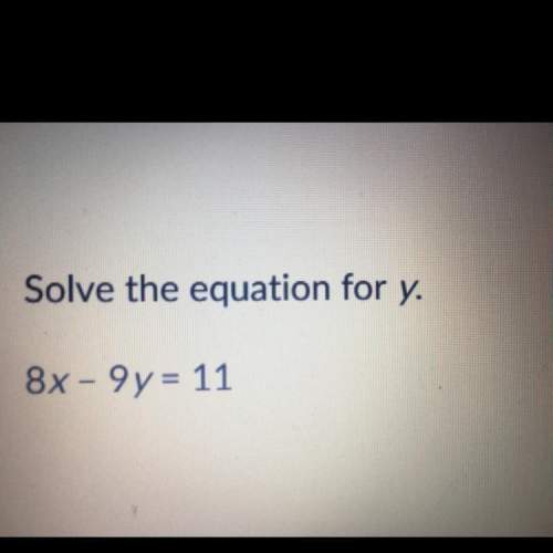 A. y= -9/8x-9/11  b. y= 9/8x + 11/8 c. y= -8x - 11 d. y = 8/9x - 11/9