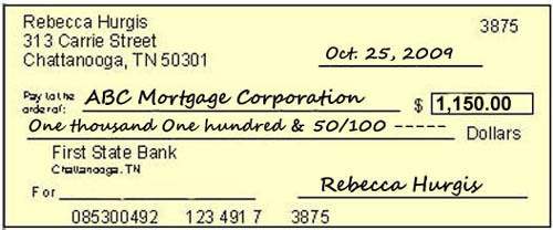 What is wrong with this check?  1.the date the check was written is missing. 2.the